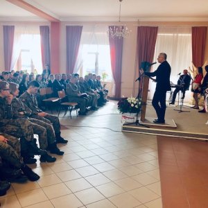 Szefowie Służb Mundurowych z wizytą w Michalickim Zespole Szkół