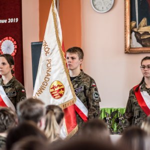 Szefowie Służb Mundurowych z wizytą w Michalickim Zespole Szkół