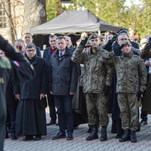 Minister Obrony Narodowej odebrał ślubowanie w Miejscu Piastowym