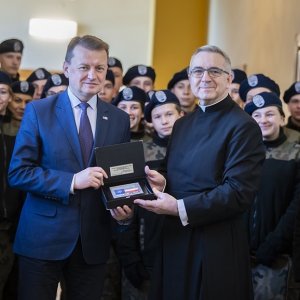 Minister Obrony Narodowej odebrał ślubowanie w Miejscu Piastowym
