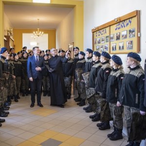 Minister Obrony Narodowej odebrał ślubowanie w Miejscu Piastowym