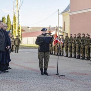 Minister Obrony Narodowej odebrał ślubowanie w Miejscu Piastowym