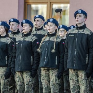 Minister Obrony Narodowej odebrał ślubowanie w Miejscu Piastowym