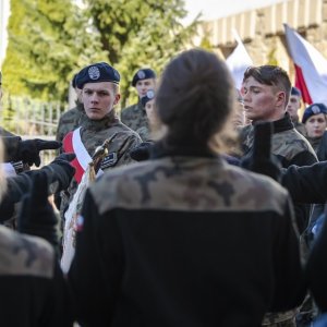 Minister Obrony Narodowej odebrał ślubowanie w Miejscu Piastowym