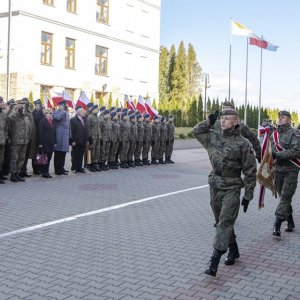 Minister Obrony Narodowej odebrał ślubowanie w Miejscu Piastowym