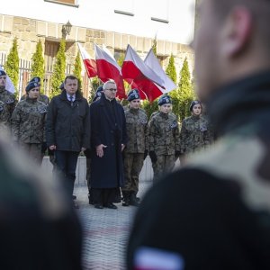 Minister Obrony Narodowej odebrał ślubowanie w Miejscu Piastowym