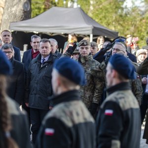 Minister Obrony Narodowej odebrał ślubowanie w Miejscu Piastowym