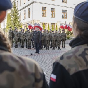 Minister Obrony Narodowej odebrał ślubowanie w Miejscu Piastowym