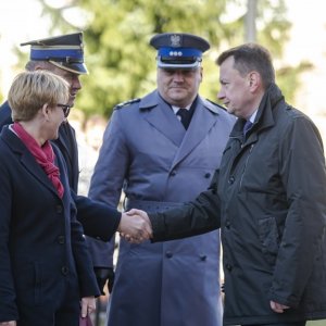Minister Obrony Narodowej odebrał ślubowanie w Miejscu Piastowym