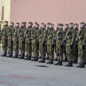 Minister Obrony Narodowej odebrał ślubowanie w Miejscu Piastowym
