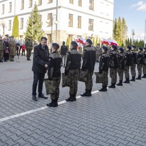 Minister Obrony Narodowej odebrał ślubowanie w Miejscu Piastowym