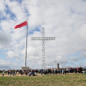 UCZNIOWE MZSP Z MIEJSCA PIASTOWEGO PIELGRZYMOWALI Z PRUCHNIKA