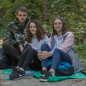 UCZNIOWE MZSP Z MIEJSCA PIASTOWEGO PIELGRZYMOWALI Z PRUCHNIKA