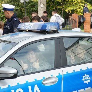 W dniu wspólnego Patrona – Podkarpacka Policja w naszej szkole