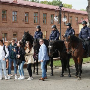 W dniu wspólnego Patrona – Podkarpacka Policja w naszej szkole