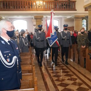 W dniu wspólnego Patrona – Podkarpacka Policja w naszej szkole