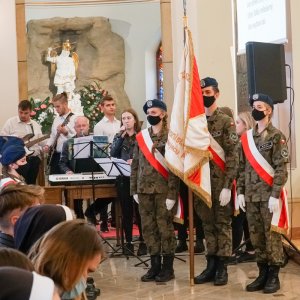 W dniu wspólnego Patrona – Podkarpacka Policja w naszej szkole