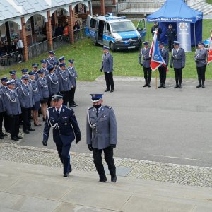 W dniu wspólnego Patrona – Podkarpacka Policja w naszej szkole