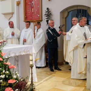 W dniu wspólnego Patrona – Podkarpacka Policja w naszej szkole