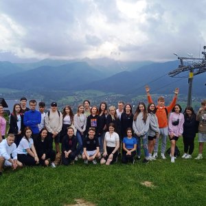 Młodzież z MZSP na wycieczkach w ramach programu „Poznaj Polskę”.