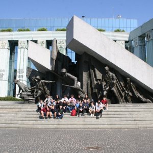 Młodzież z MZSP na wycieczkach w ramach programu „Poznaj Polskę”.