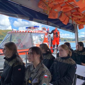 Nasze klasy mundurowe z antyterrorystami i komandosami na ćwiczeniach „Solina 2022”.