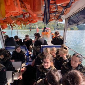 Nasze klasy mundurowe z antyterrorystami i komandosami na ćwiczeniach „Solina 2022”.