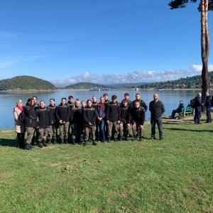 Nasze klasy mundurowe z antyterrorystami i komandosami na ćwiczeniach „Solina 2022”.