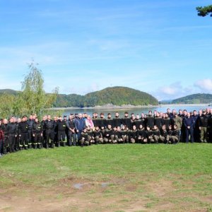 Nasze klasy mundurowe z antyterrorystami i komandosami na ćwiczeniach „Solina 2022”.