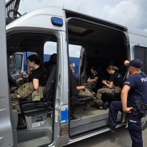 Michalickie mundurówki na szkoleniu u rzeszowskich policjantów