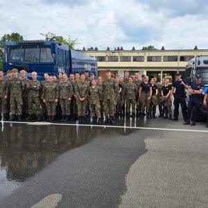 Michalickie mundurówki na szkoleniu u rzeszowskich policjantów