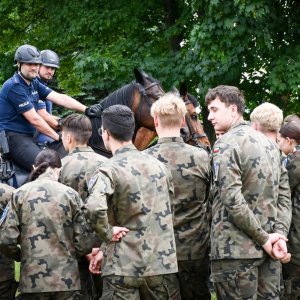 Michalickie mundurówki na szkoleniu u rzeszowskich policjantów