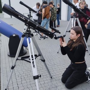 W astrobazie Michalickiego Zespołu Szkół imponujące obserwacje nieba