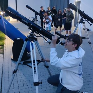W astrobazie Michalickiego Zespołu Szkół imponujące obserwacje nieba