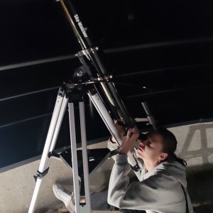 W astrobazie Michalickiego Zespołu Szkół imponujące obserwacje nieba