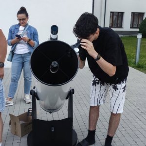 W astrobazie Michalickiego Zespołu Szkół imponujące obserwacje nieba