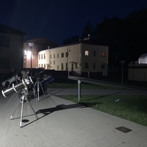W astrobazie Michalickiego Zespołu Szkół imponujące obserwacje nieba