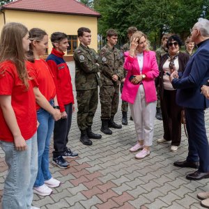 Po raz drugi ciekawa wizyta Podkarpackiego Kuratora Oświaty Pani Doroty Nowak-Maluchnik